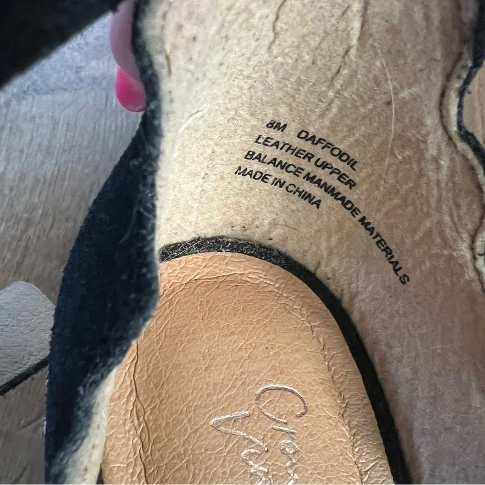 Crown Vintage Daffodil Espadrille Scallop Wedges - Picture 3 of 4